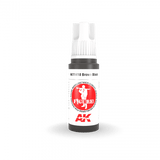 AK Interactive - 3 Gen Figures Acrylics - Brown Black  17ml