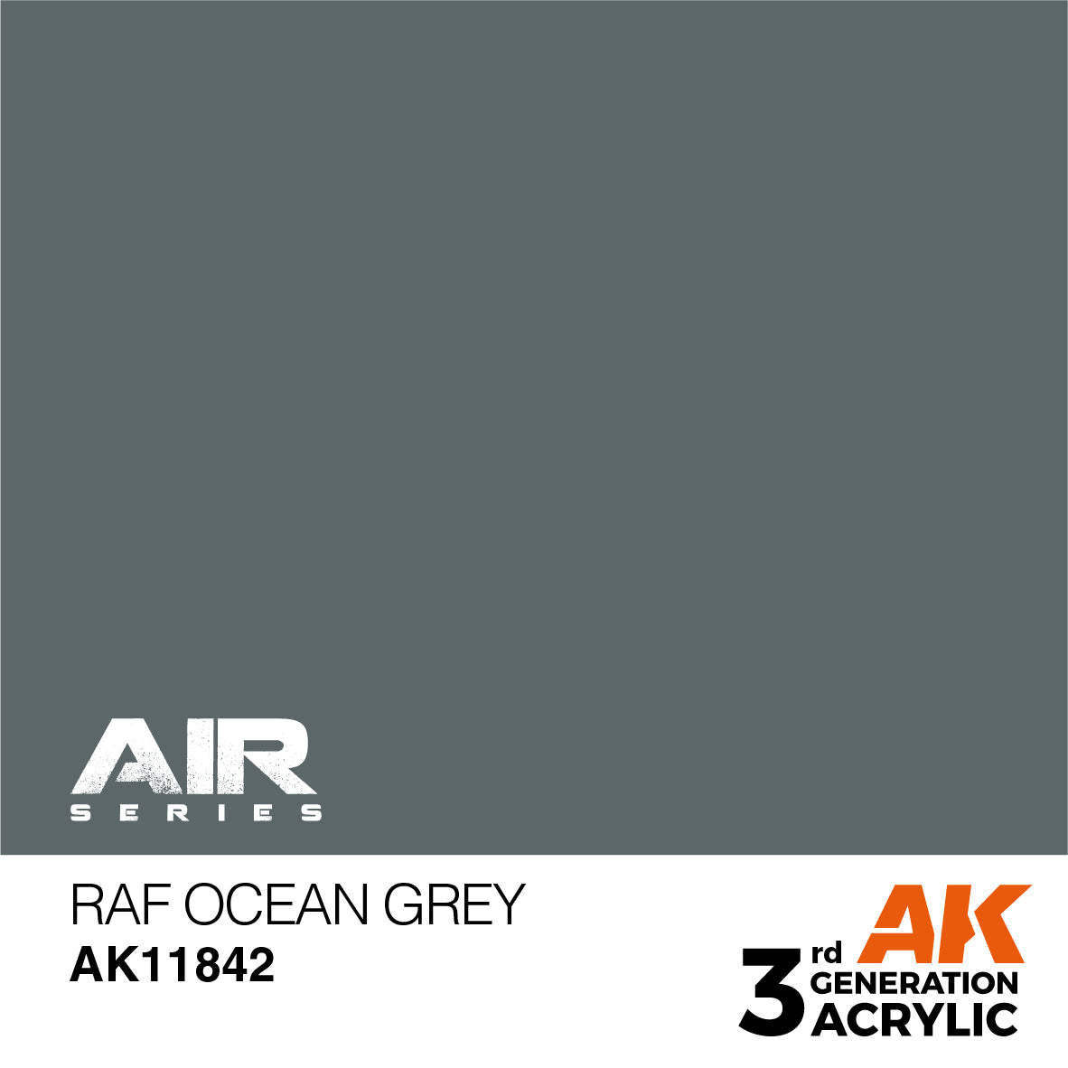 AK Interactive - 3 Gen Acrylics - Raf Ocean grey 17ml