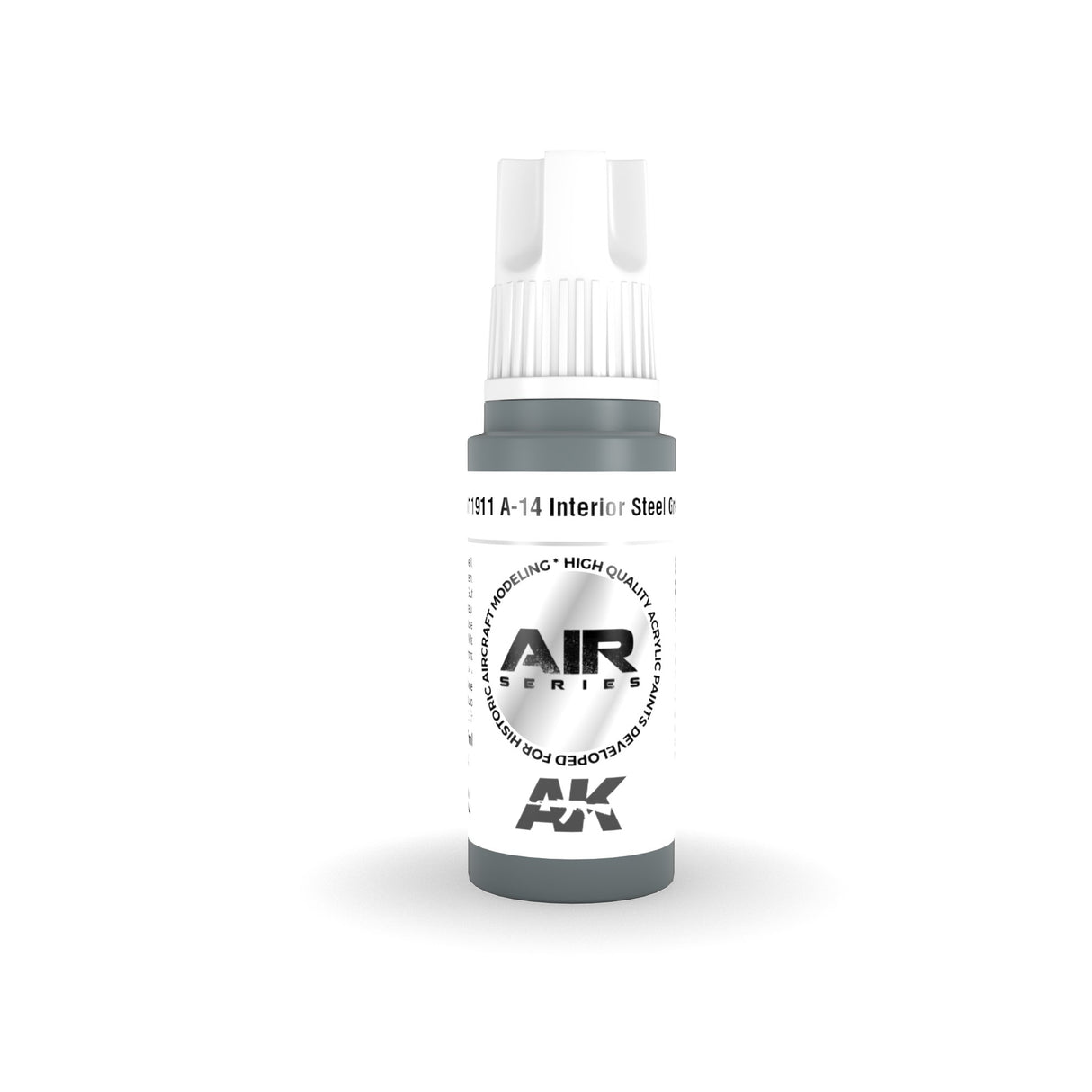 AK Interactive - 3 Gen Acrylics - A-14 Interior Steel grey 17ml