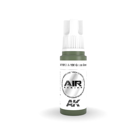 AK Interactive - 3 Gen Acrylics - A-19F Grass Green 17ml