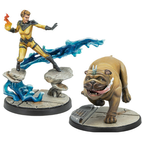 Marvel: Crisis Protocol – Crystal & Lockjaw