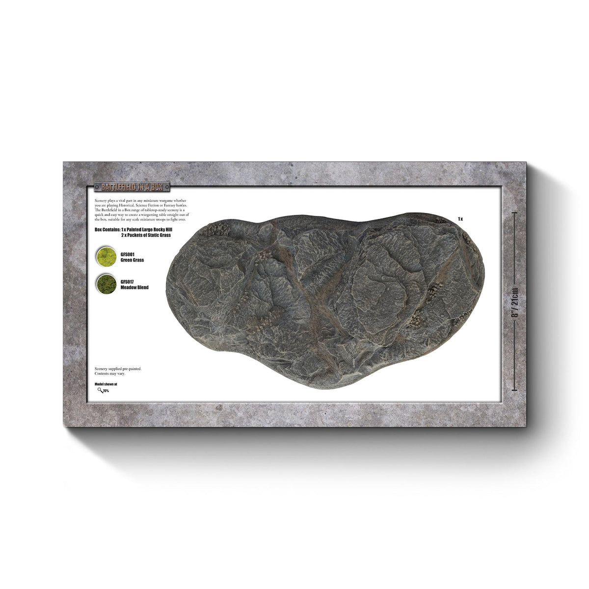 Battlefield in a Box - Large Rocky Hill