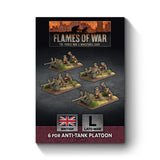 Flames Of War - British: 6 pdr Anti-tank Platoon