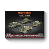Flames Of War - British: Challenger Armoured Troop
