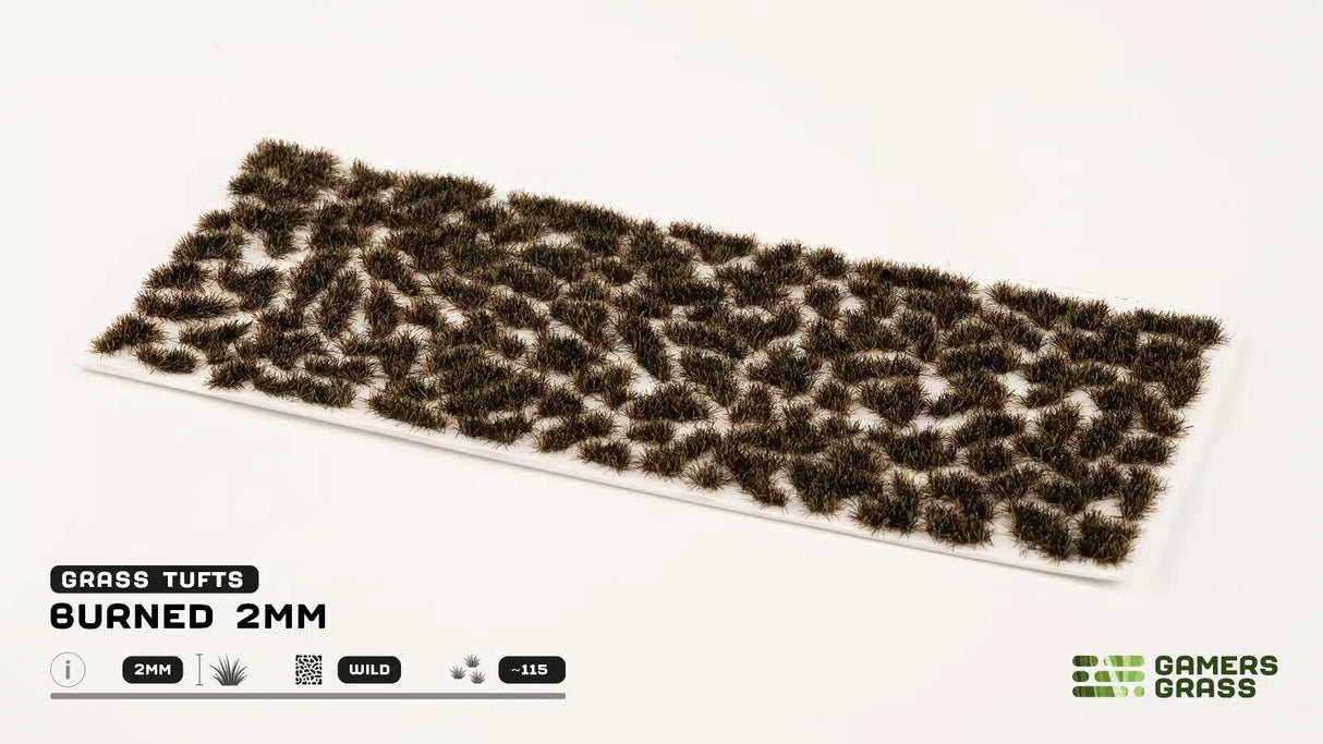 Gamers Grass - Burned (2mm)