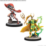 Marvel: Crisis Protocol – Mighty Thor, Lady Sif, Classic Thor, & Classic Loki