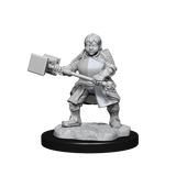 Critical Role Unpainted Miniatures Dwarf Dwendalian Empire Fighter Female