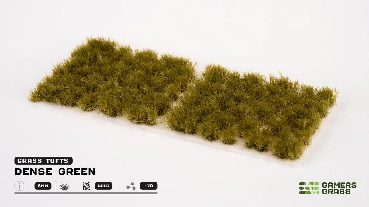 Gamers Grass - Dense Green (6mm)