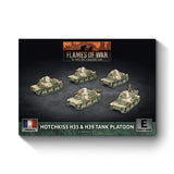 Flames Of War - French: Hotchkiss H35 & H39 Tank Platoon