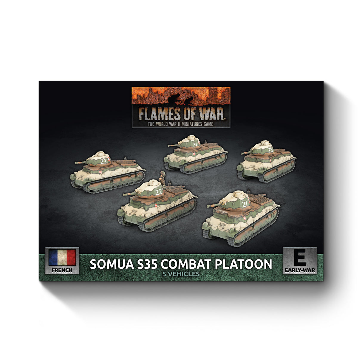 Flames Of War - French: Somua S35 Combat Platoon