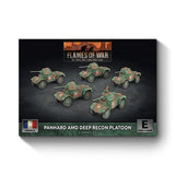Flames Of War - French: Panhard AMD Deep Recon Platoon