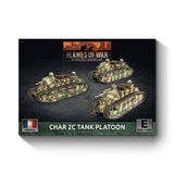 Flames Of War - French: Char 2C Tank Platoon