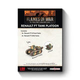 Flames Of War - French: Renault FT Tank Platoon