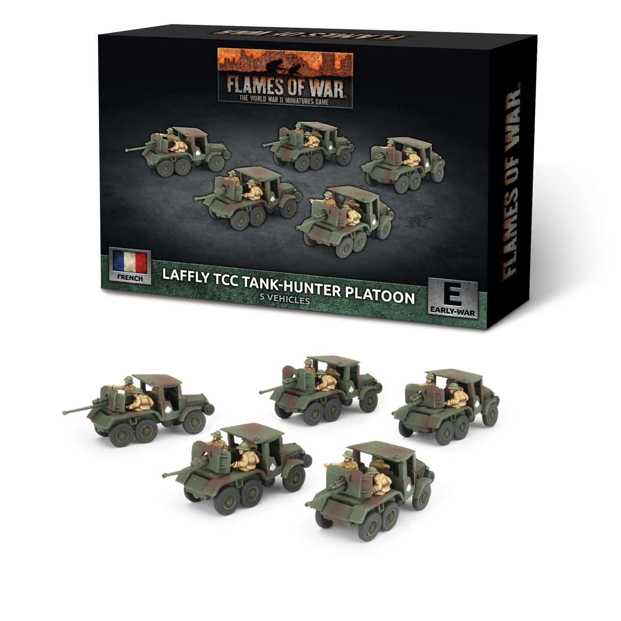 Flames Of War - French: Laffly TCC Tank-Hunter Platoon