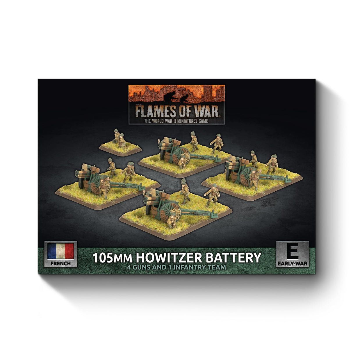 Flames Of War - French: 105mm Howitzer Battery