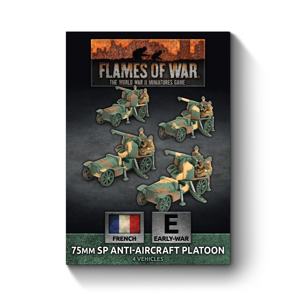 Flames Of War - French: 75mm SP Anti-Aircraft Platoon