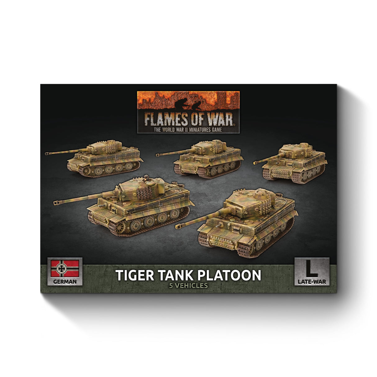 Flames Of War - German: Tiger Tank Platoon