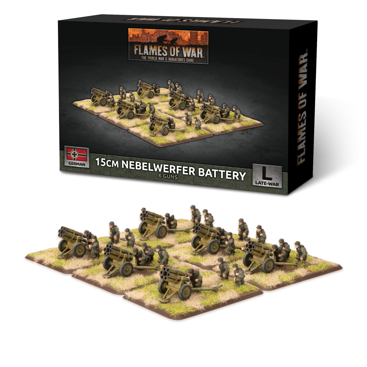 Flames Of War - German: 15cm Nebelwerfer Battery