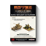 Flames Of War - German: Sd Kfz 10/4 Light AA Platoon
