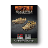 Flames Of War - German: Armoured Flame-Thrower Platoon
