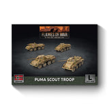 Flames Of War - German: Puma Scout Troop