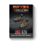 Flames Of War - German: Sd Kfz 251 Uhu Half-tracks