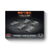 Flames Of War - German: Panzer I Tank Platoon