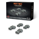 Flames Of War - German: Sd Kfz 221 & 222 Scout Troops
