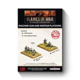 Flames Of War - German: Machine-Gun and Mortar Platoons