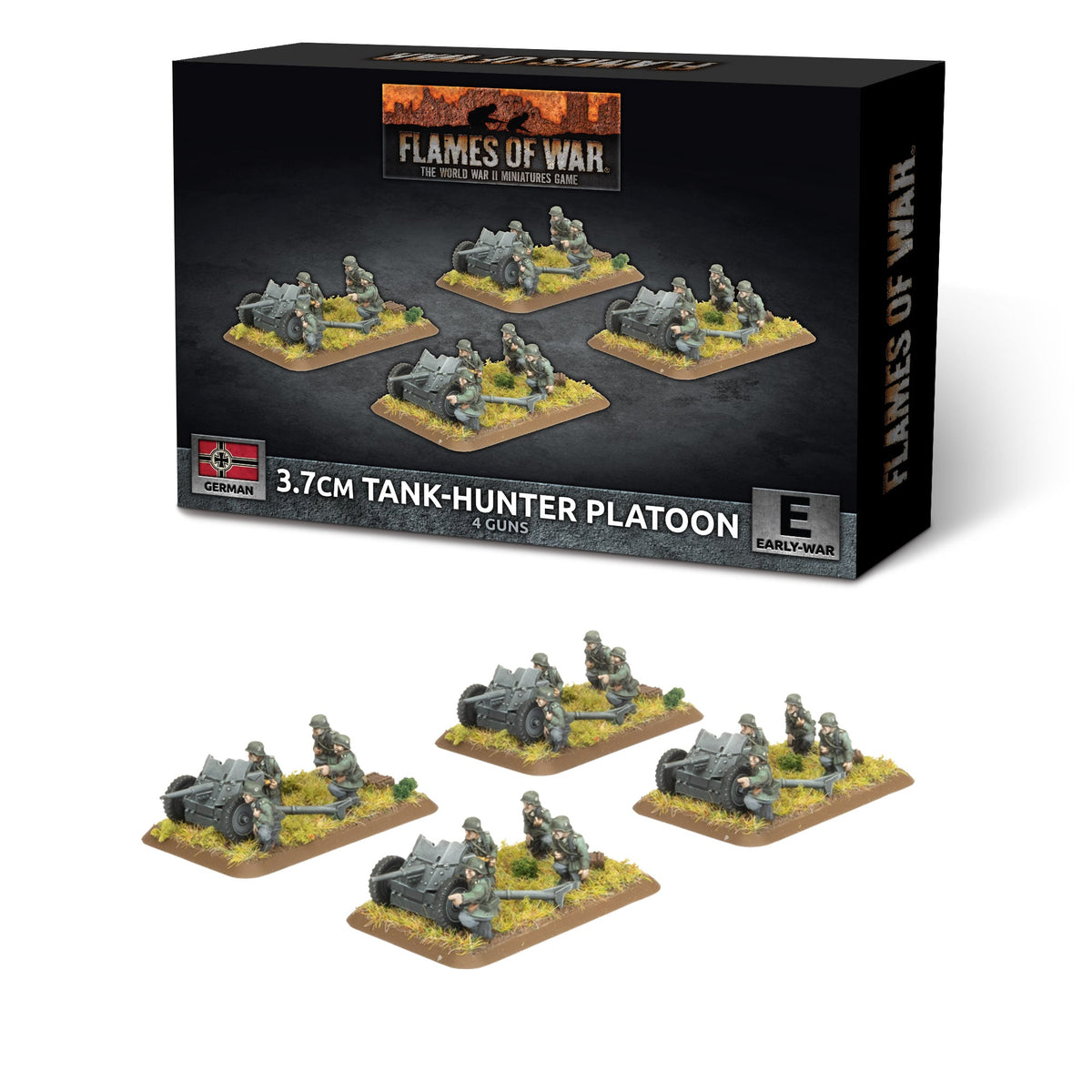Flames Of War - German: 3.7cm Tank-Hunter Platoon