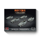 Flames Of War - German: Sd Kfz 251 Transports