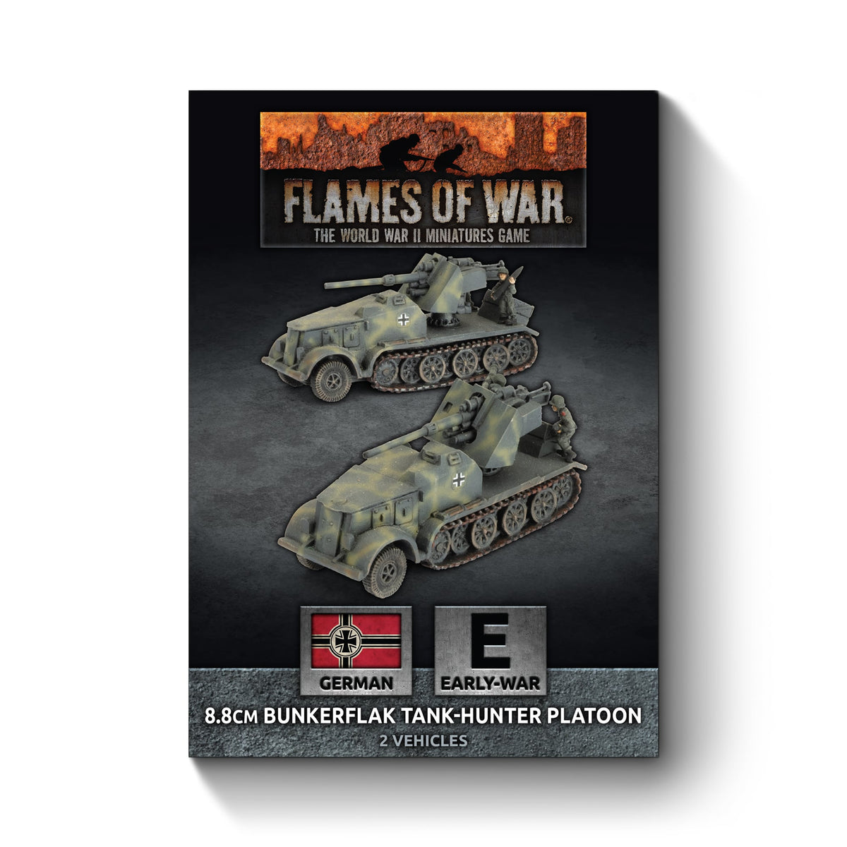Flames Of War - German: 8.8cm Bunkerflak Tank-Hunter Platoon
