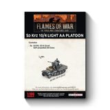 Flames Of War - German: Sd Kfz 10/4 Light AA Platoon