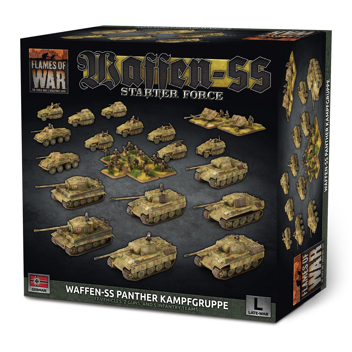 Flames Of War - German Starter Force: Waffen-SS Panther Kampfgruppe