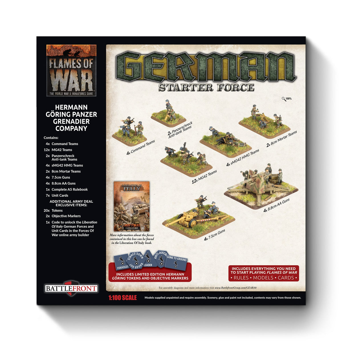 Flames Of War - German Starter Force: Hermann Goering Panzergrenadier Company (Limited Edition)
