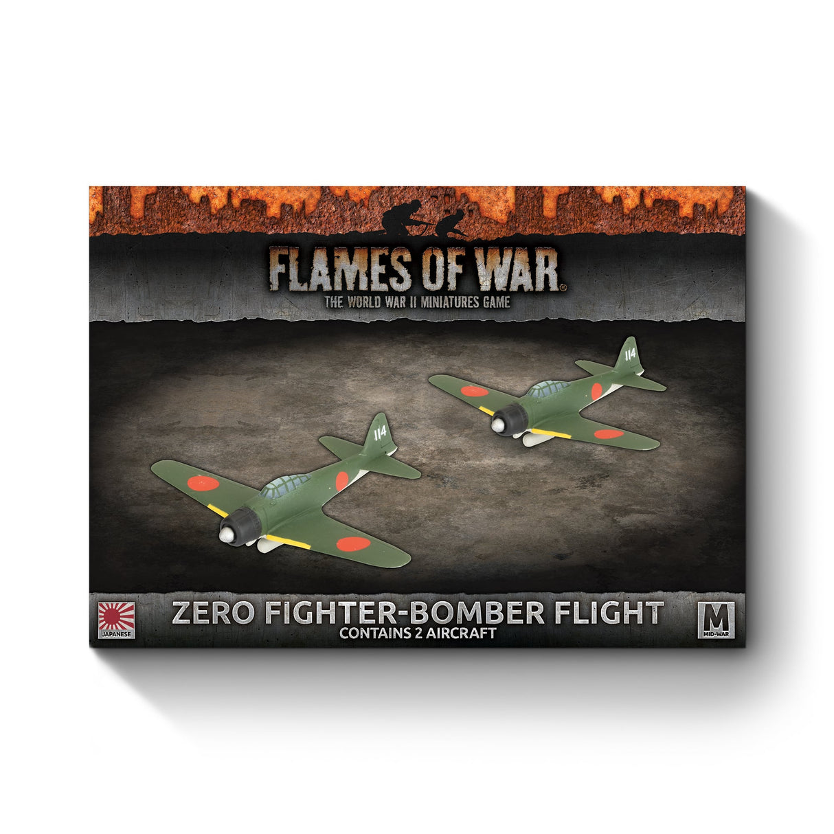 Flames Of War - Japanese: Zero Fighter-Bomber Flight
