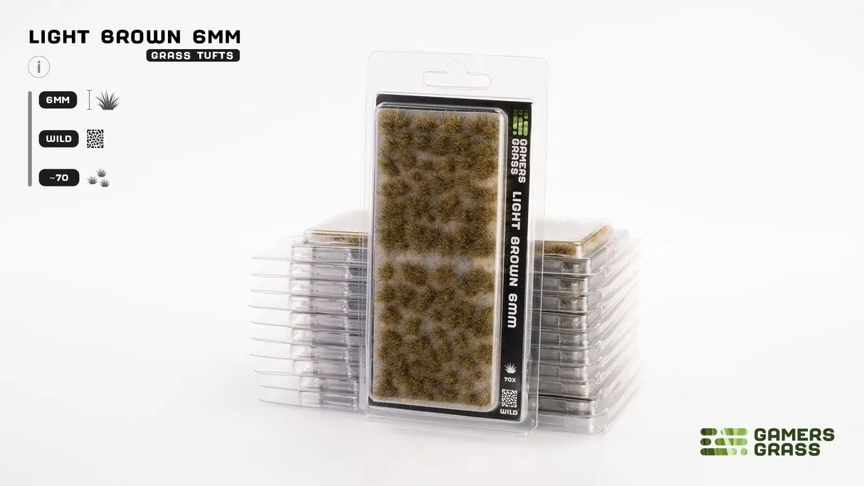 Gamers Grass - Light Brown (6mm)