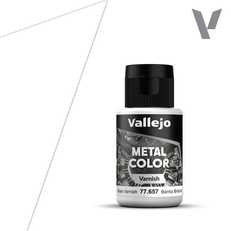 Vallejo - Auxiliary Products: Gloss Metal Varnish 32ml