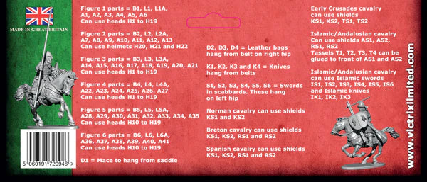 Victrix Miniatures - Norman Cavalry