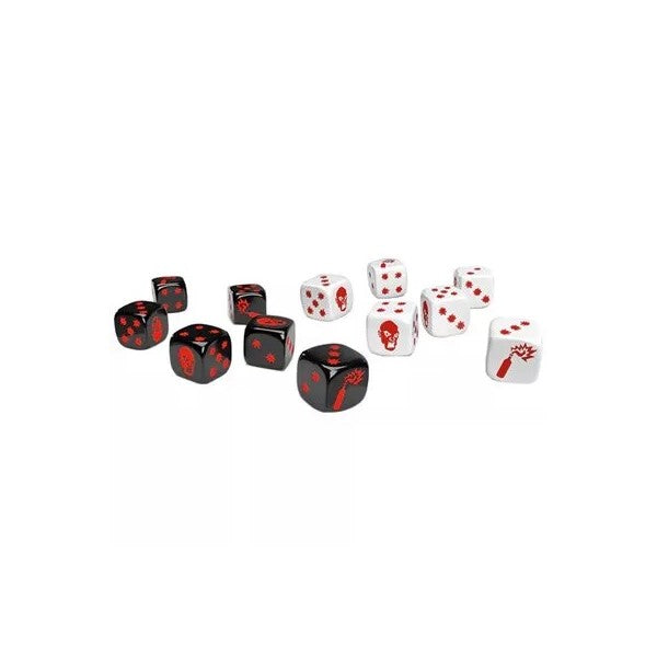 Zombicide – 2nd Edition: Black and White Dice Pack