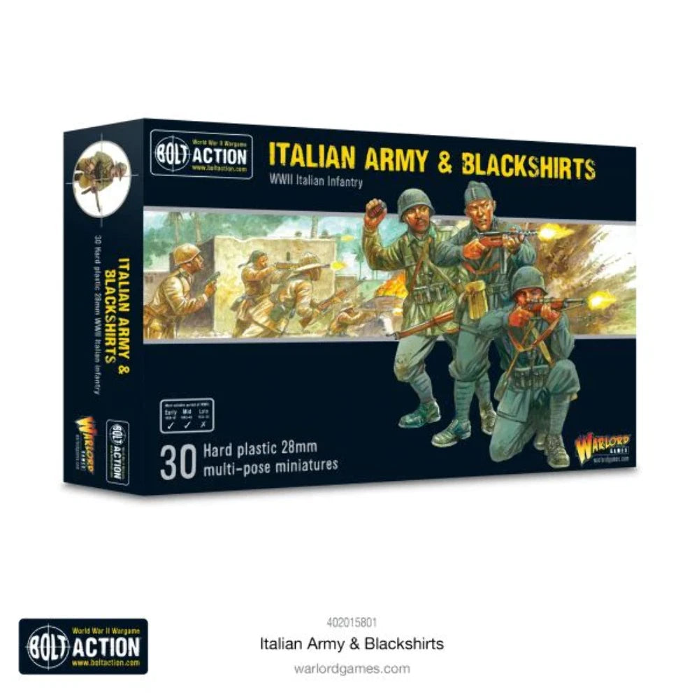 Bolt Action - Italian Army & Blackshirts