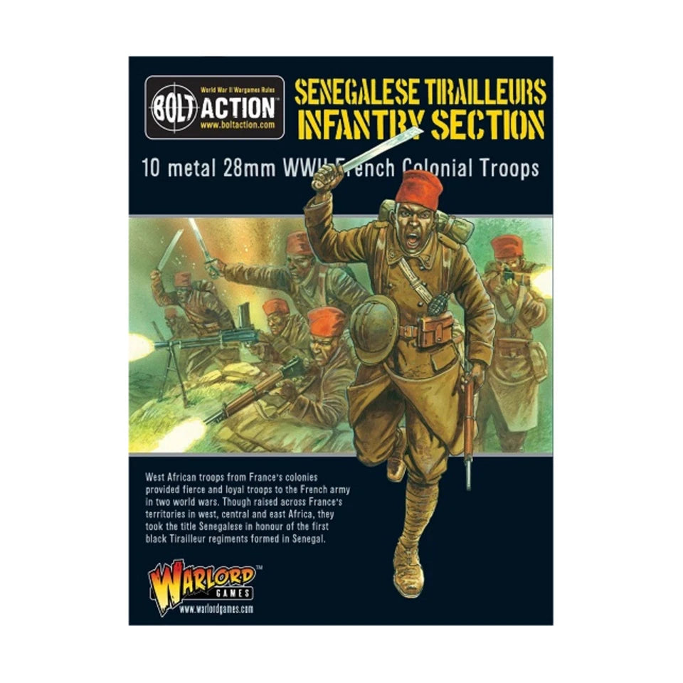 Bolt Action - Senegalese Tirailleurs Infantry Section