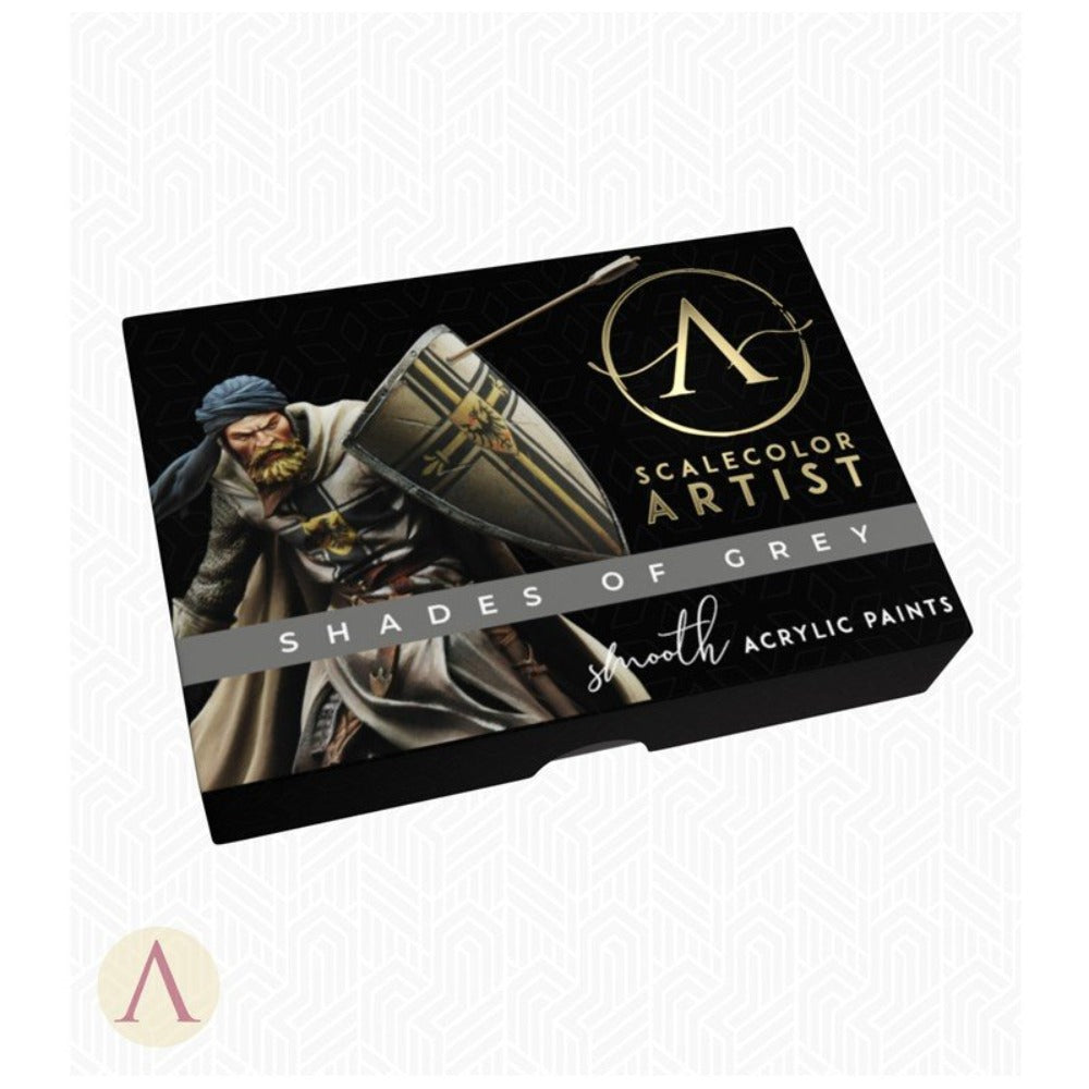 Scale 75 - Scalecolor Artist - Shades of Grey Paint Set