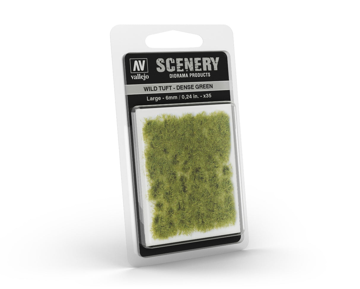 Vallejo - Scenery - Wild Tuft - Large - Dense Green