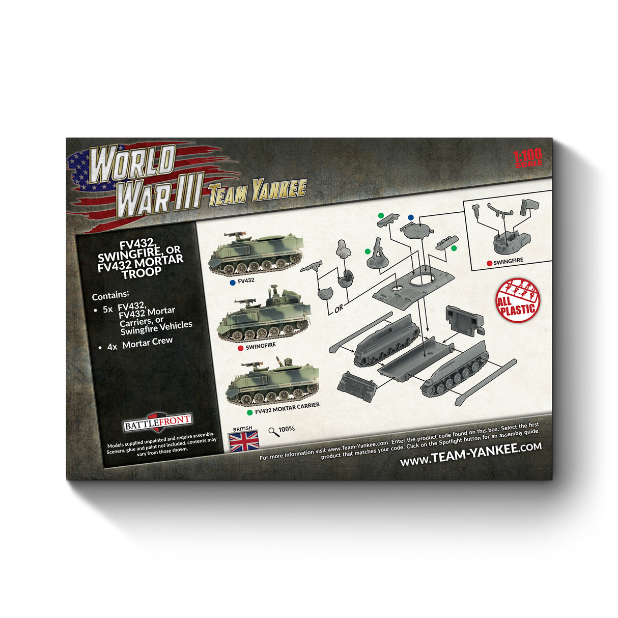 World War III - British: FV432 or Swingfire Troop