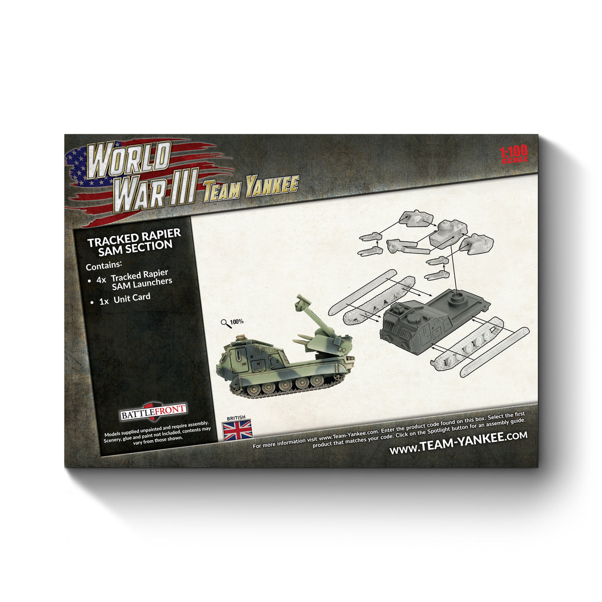 World War III - British: Tracked Rapier SAM Section