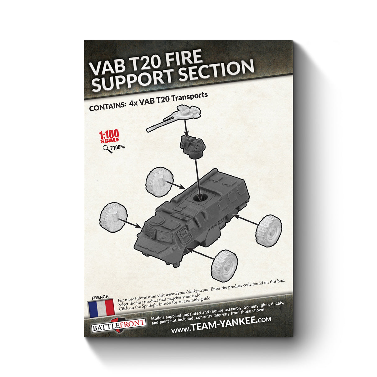 World War III - NATO Forces: VAB T20 Fire Support Section