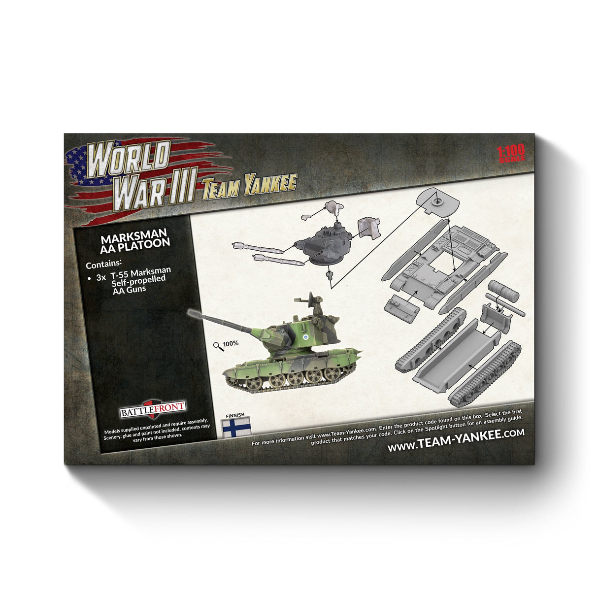World War III - Nordic Forces: T-55 Marksman AA Platoon