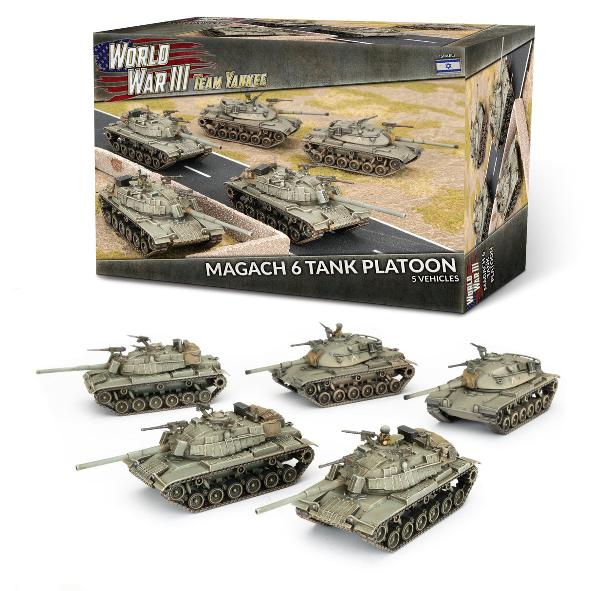 World War III - Israeli: Magach 6 Tank Platoon