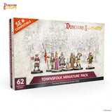 Dungeons & Lasers: Miniatures - Townsfolk Miniature Pack